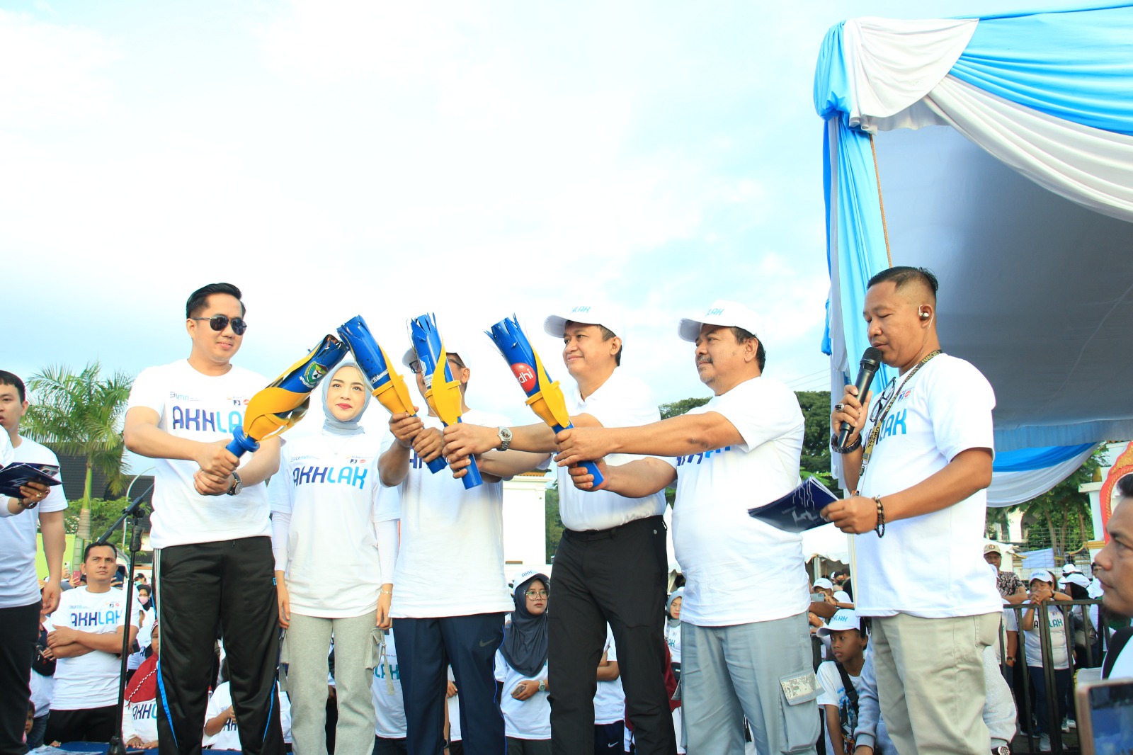 PT Jamkrindo Berkolaborasi Gelar Jalan Sehat HUT BUMN